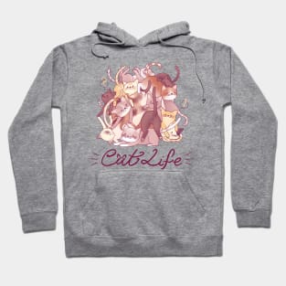 A wonderful Cat Life Hoodie